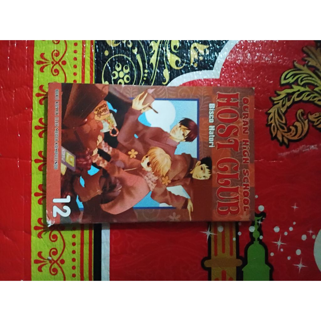 komik ouran high school host club vol 12