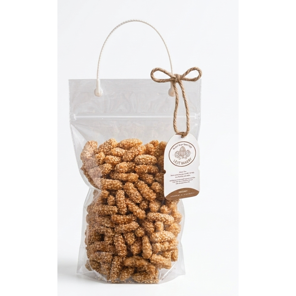 Kue Keciput Wijen Asli - Oleh-oleh Khas Kudus - Camilan Snack Tradisional