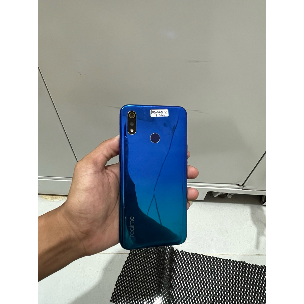 REALME 3 3/64 ORIGINAL 4G LTE SECOND MURAH BERKUALITAS