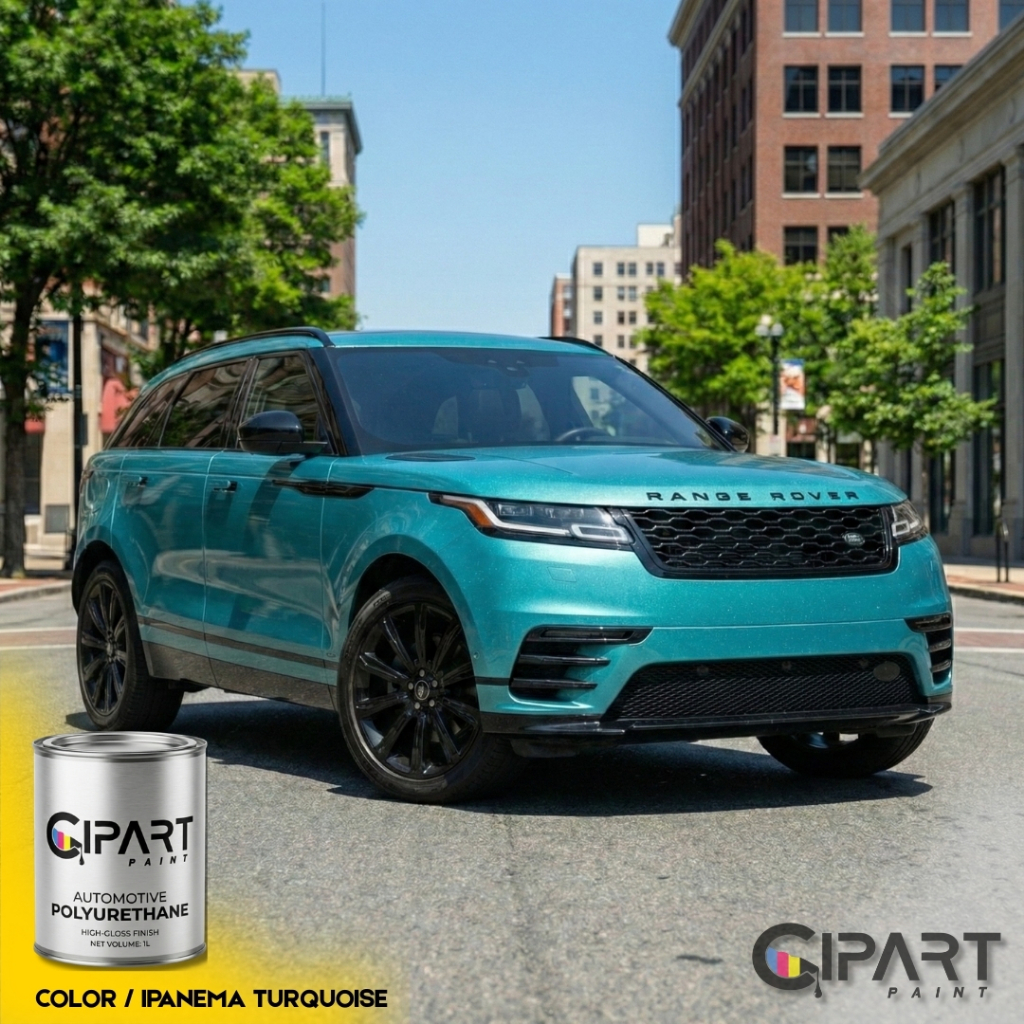 Cat Mobil & Motor CIPART PAINT - IPANEMA TURQUOISE Metallic Series Hijau Biru Tosca Metalik PU