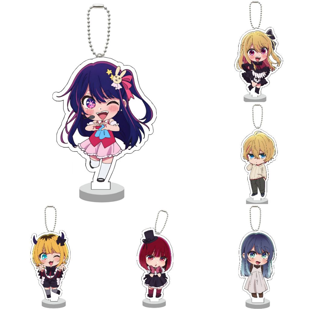 Oshi No Ko Acrylic Keyring Standee/Keyring Standee Anime Oshi No Ko
