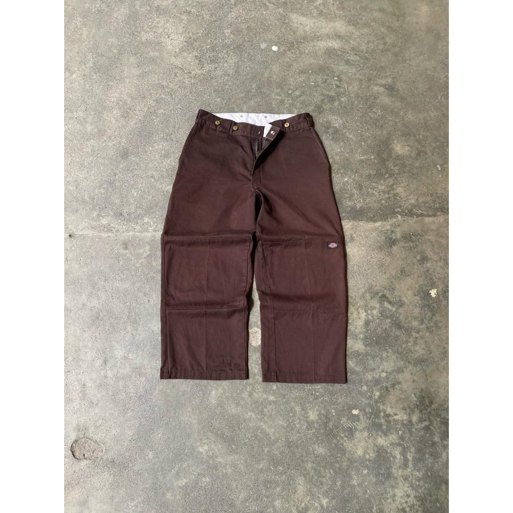 d*ckies double knee brown second preloved