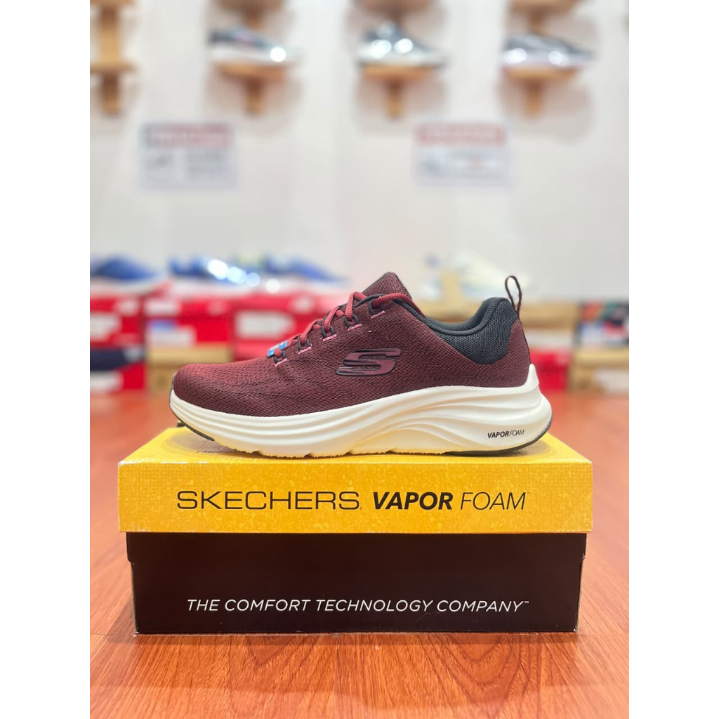 Sepatu Lari Skechers Vapor Foam Varien Resmi Size 43