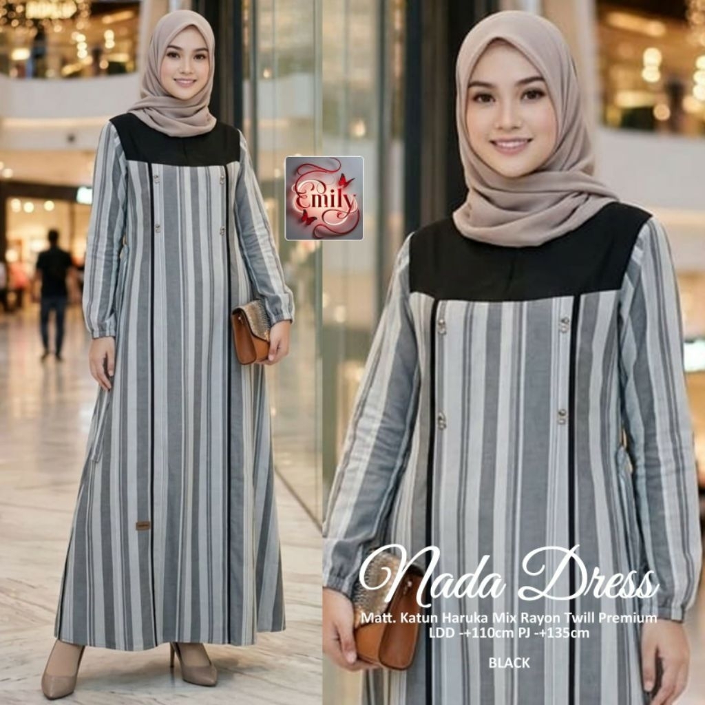 READY NADA DRESS REAL PICT NEW BEST SELLER