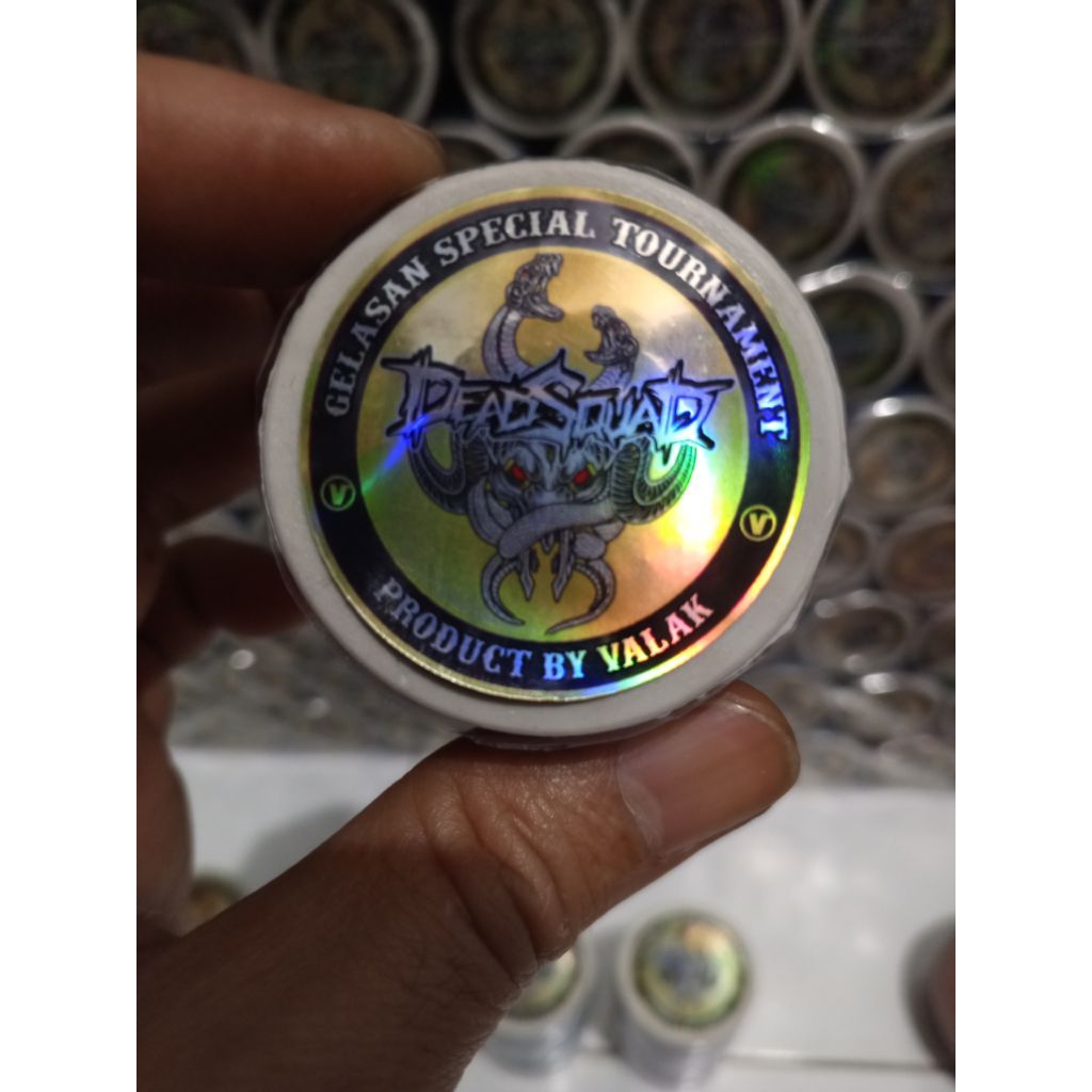 (1 pcs)Gelasan VALAK "DEADSQUAD" super silicone, molor, size 0.22 (original by VALAK FIRMANSYAH), kl