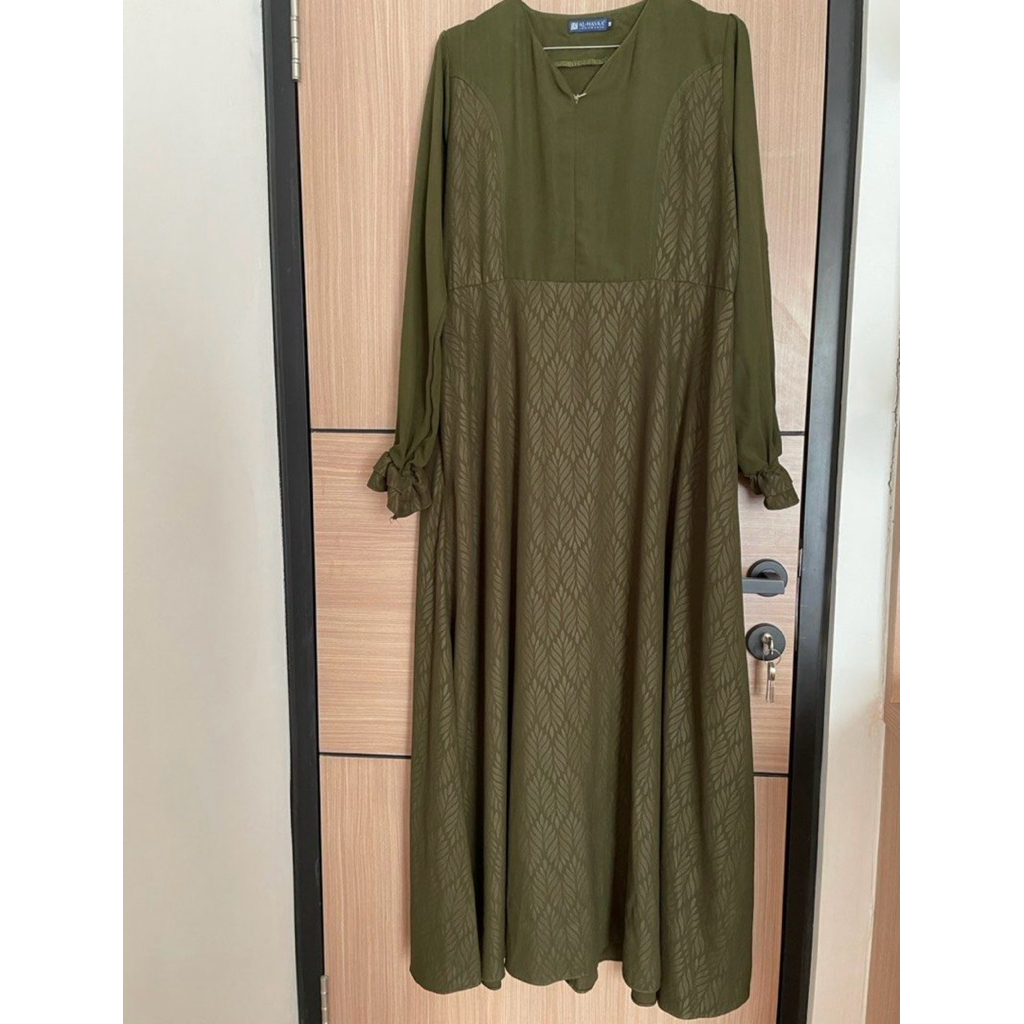 Gamis dan Khimar merk Al Hayaa preloved