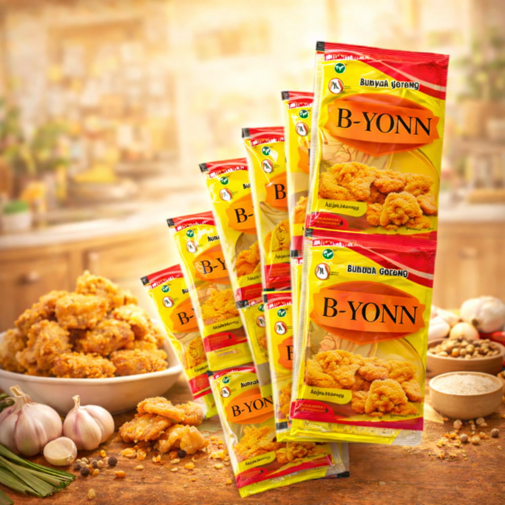 B-Yonn Minyak Goreng Renceng 1 Renceng isi 10 Sachet, Minyak Goreng Sachet 1 Sachet isi 40ml Minyak 