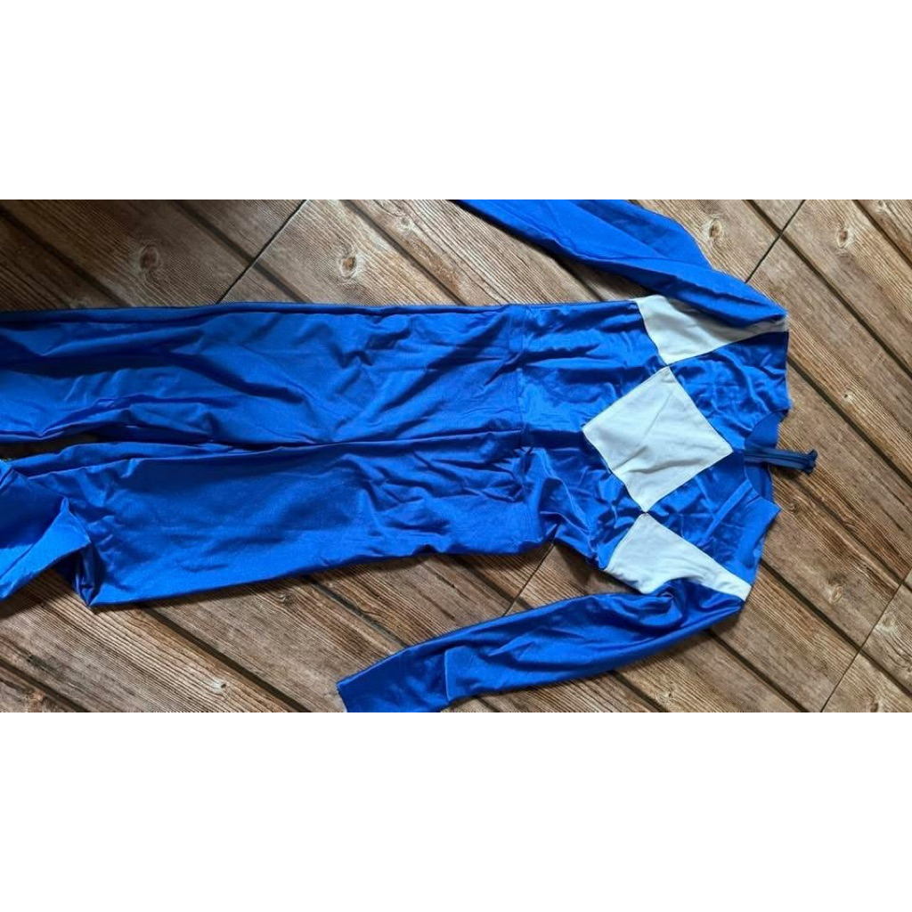 suit mmpr blue kostum