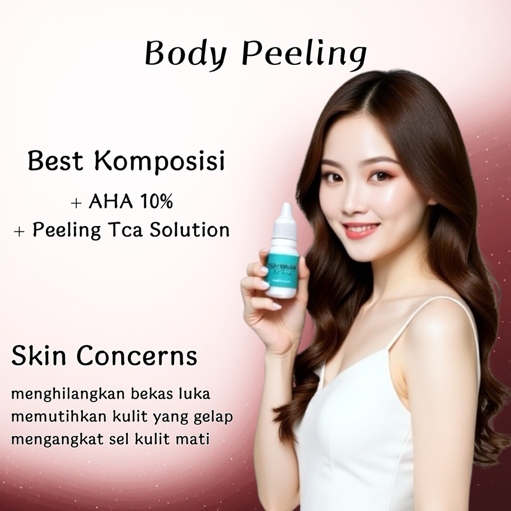 PEELING PENGELUPASAN AMPUH | LOTION PEMUTIH | PEMUTIH BADAN | BODY PEELING | PEELING BADAN | FOEVER 