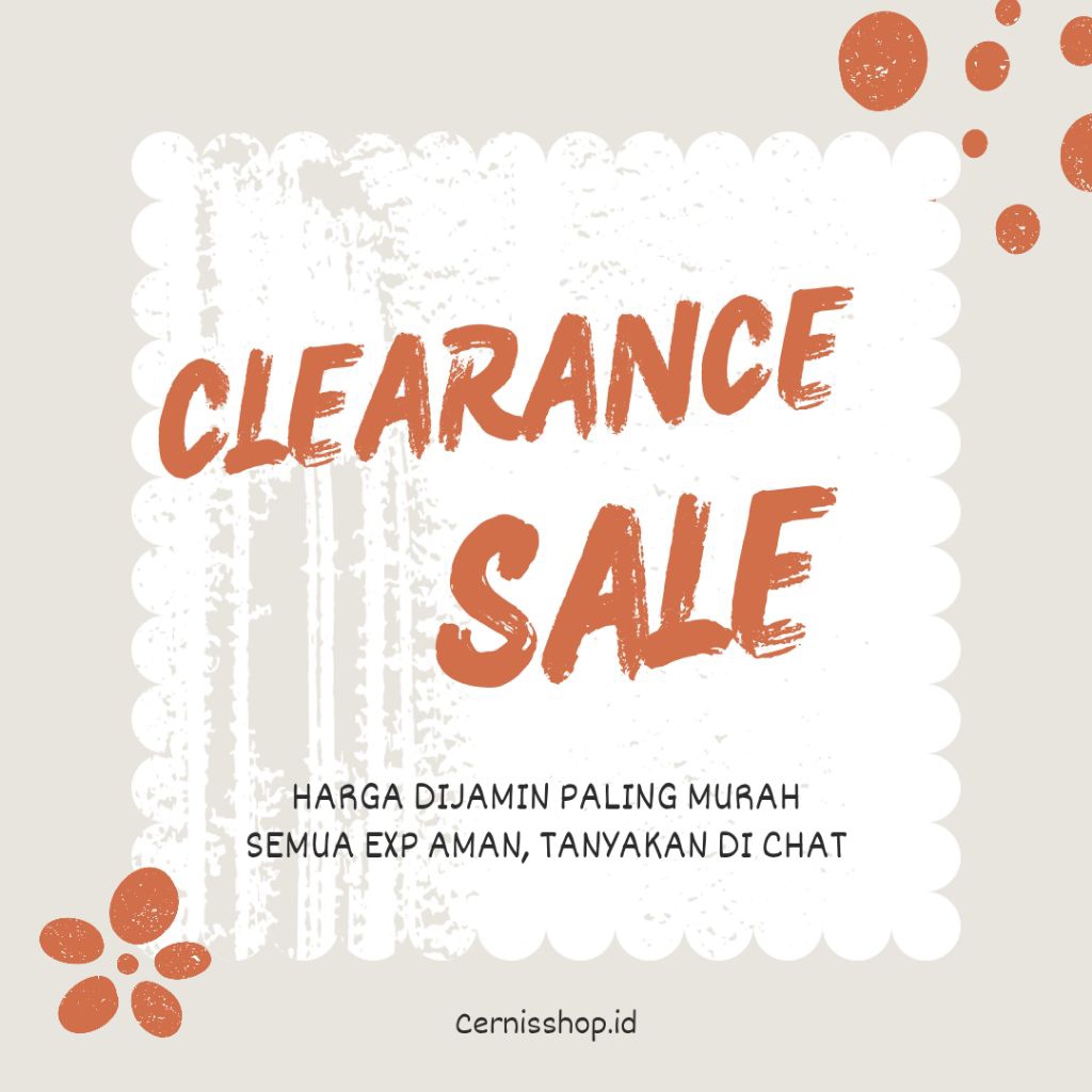 CLEARANCE_SALE - SKINCARE BODYCARE HAIRCARE KOSMETIK - GRESS RIJEK SEMUA BARU - BACA DESKRIPSI