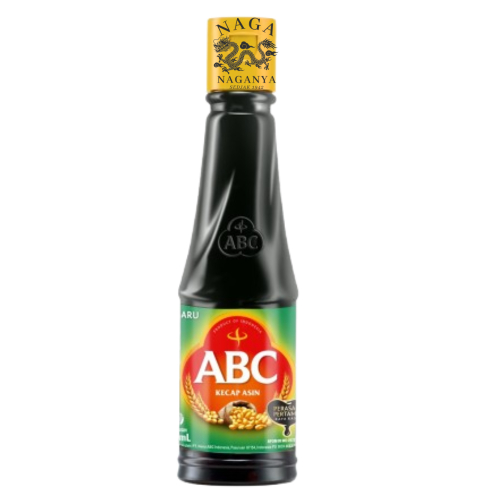 ABC KECAP ASIN - ABC Kecap Asin Botol 133ml - Kecap Rasa Asin Pedas