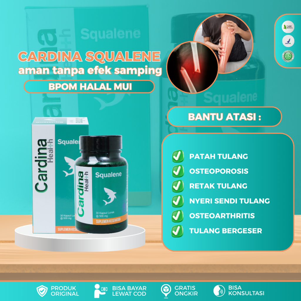 Obat Patah Tulang - Memperkuat Sendi Tulang - Vitamin Penguat Tulang - Obat Untuk Pemulihan Patah Tu