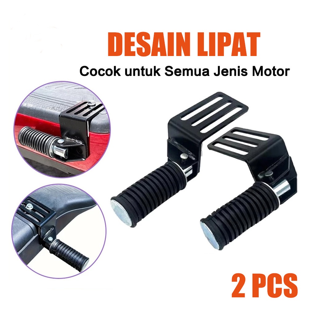 1set Footstep Depan Beat Footstep Depan Matic Footstep Scoopy Step Kaki Motor