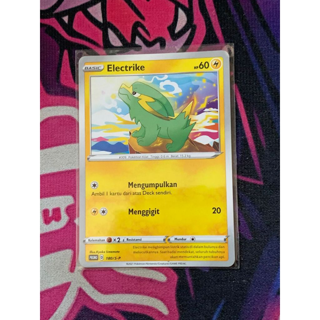Promo Electrike Pokemon Indonesia 180/S-P