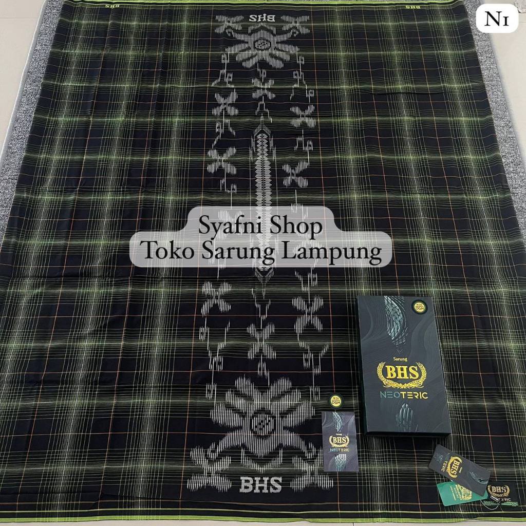 Sarung BHS Neotoric Terbaru Original Motif Kotak Jadul