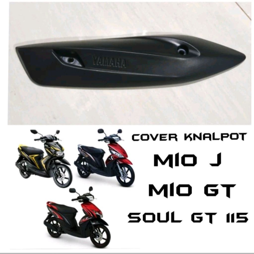 cover knalpot Mio j - cover knalpot Mio GT - cover knalpot soul GT 115 - pelindung knalpot soul GT 1