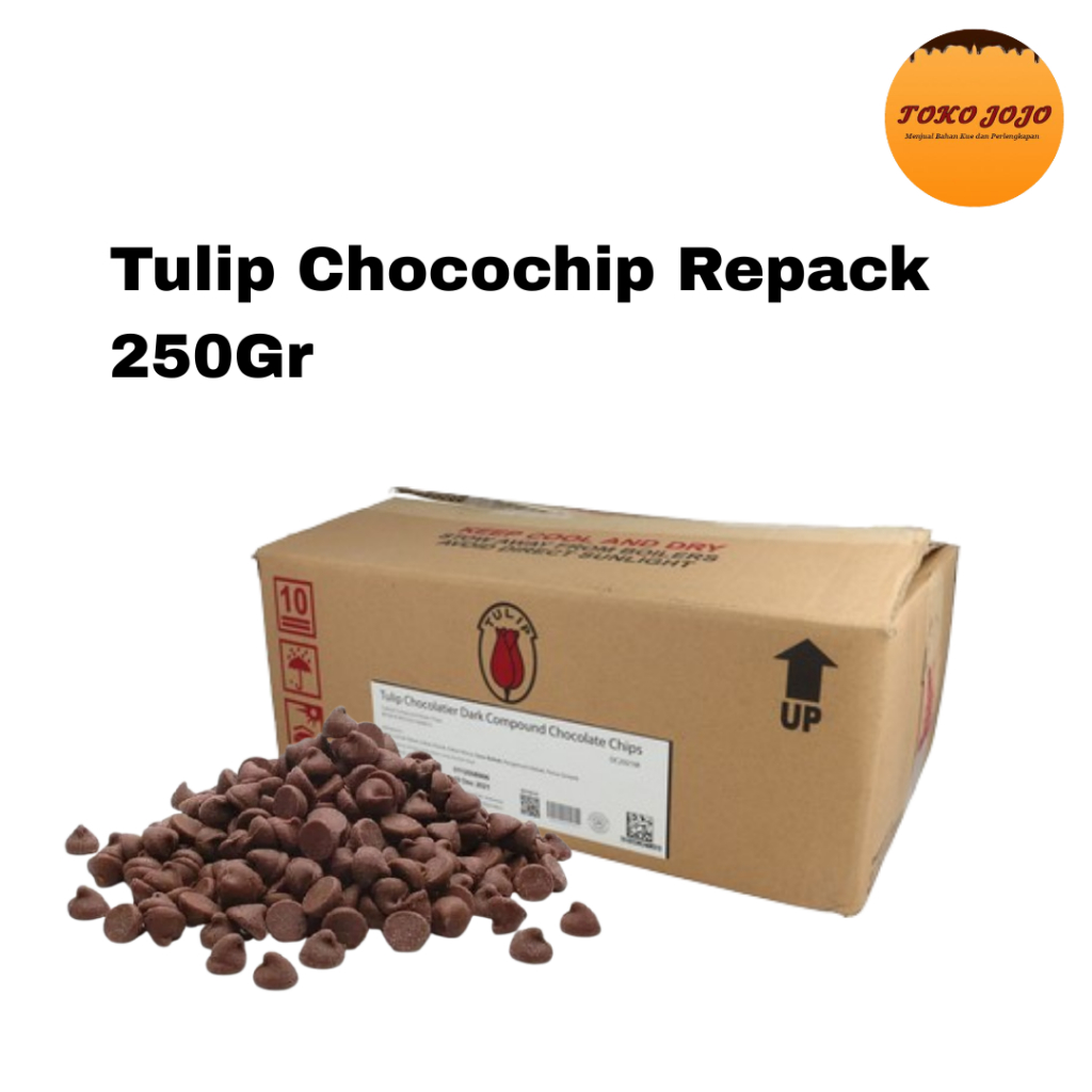 Tulip chocochip 250gr repack