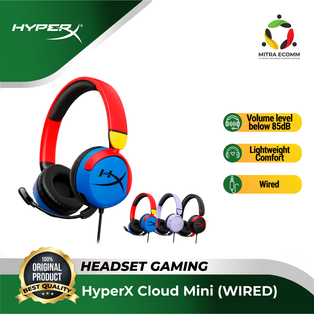 Headset Gaming HyperX Cloud Mini (WIRED)