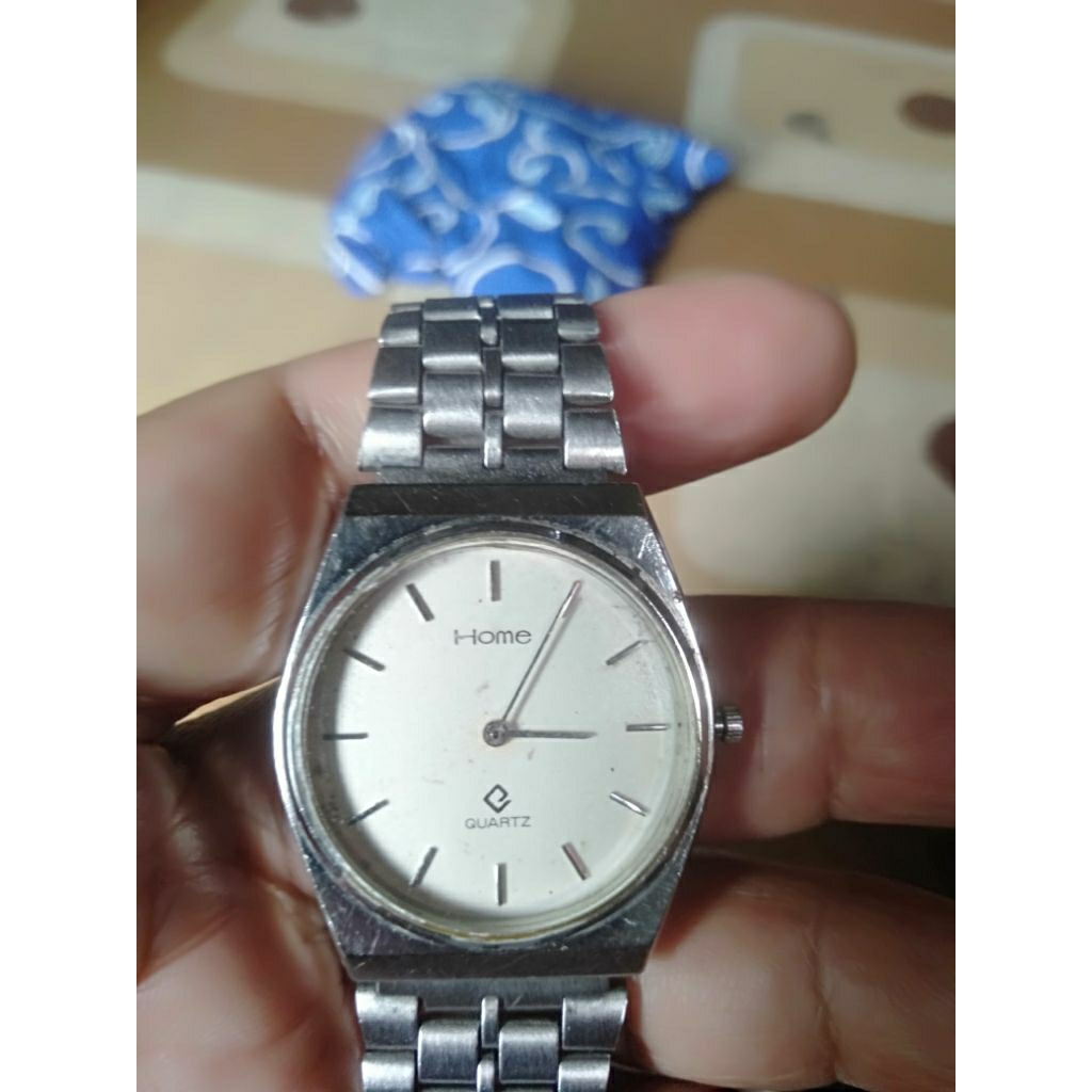 Jam tangan wanita Home model 2 jarum tanpa jarum detik