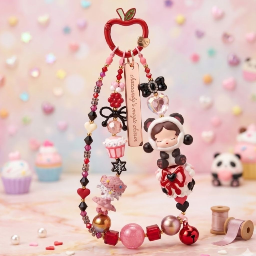 skullpanda phone strap