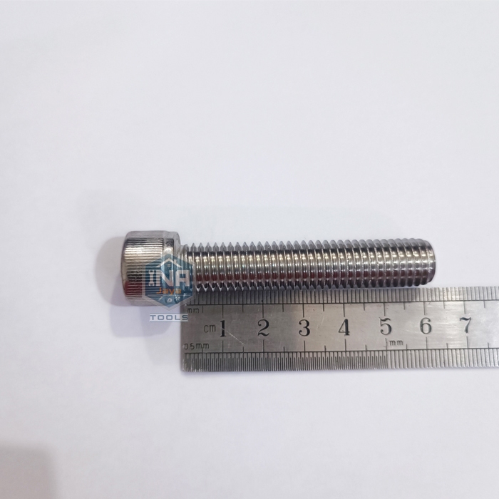 M12 x 60 Baut L Hex Head Socket Stainless 304 M12x60