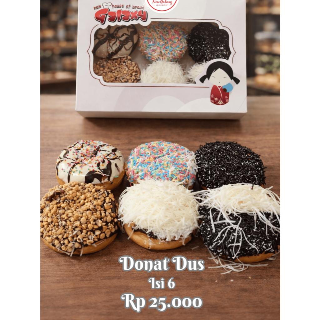 Donat Dus | Isi 6 Donat