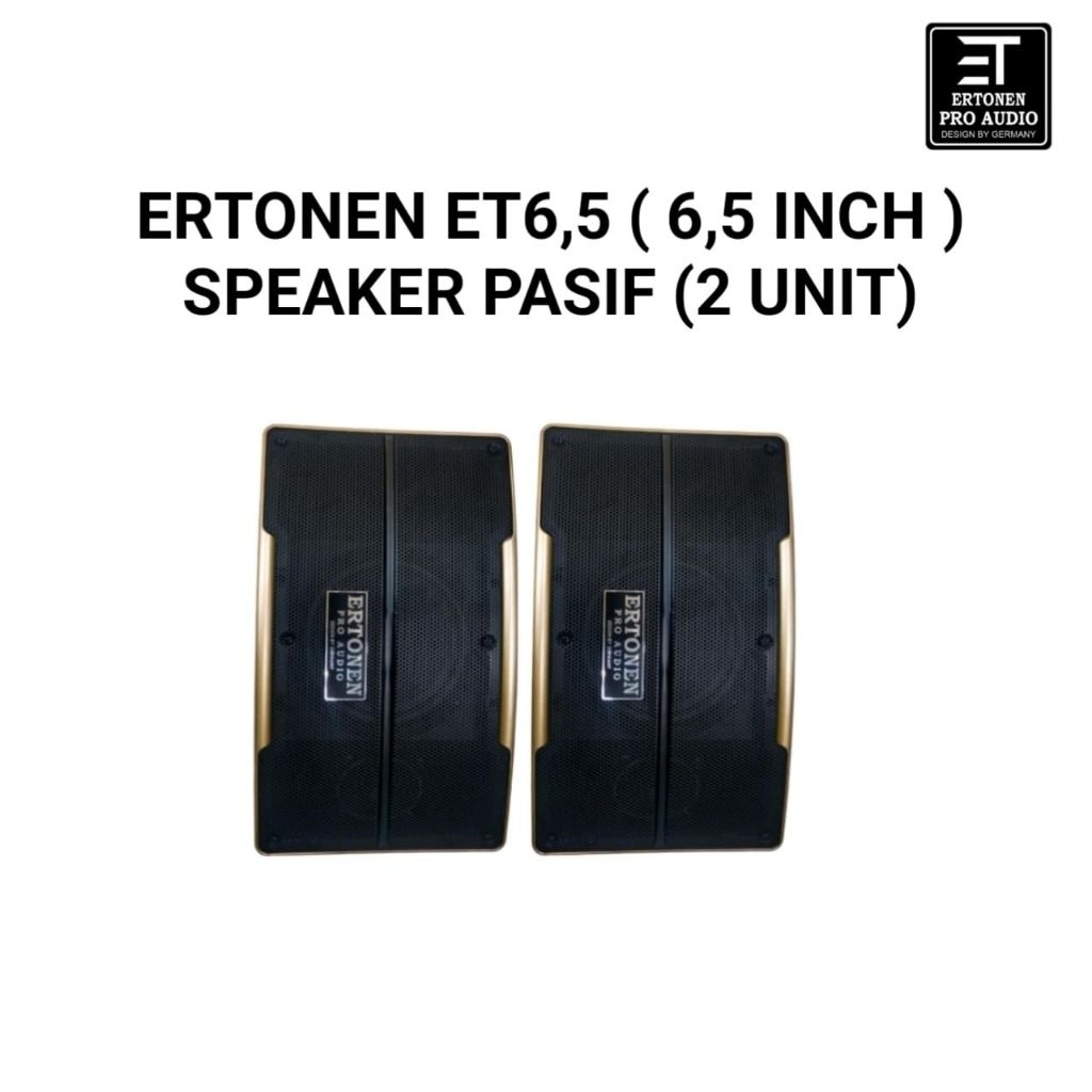 Speaker Pasif Ertonen ET6,5 6,5 Inch Sepasang Original Produk