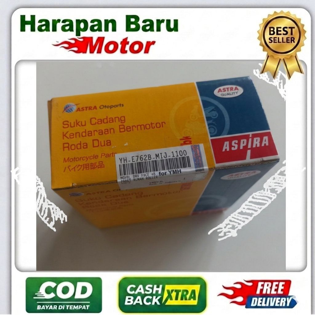 RUMAH ROLLER ASSY MIO J ASPIRA - HARAPAN BARU