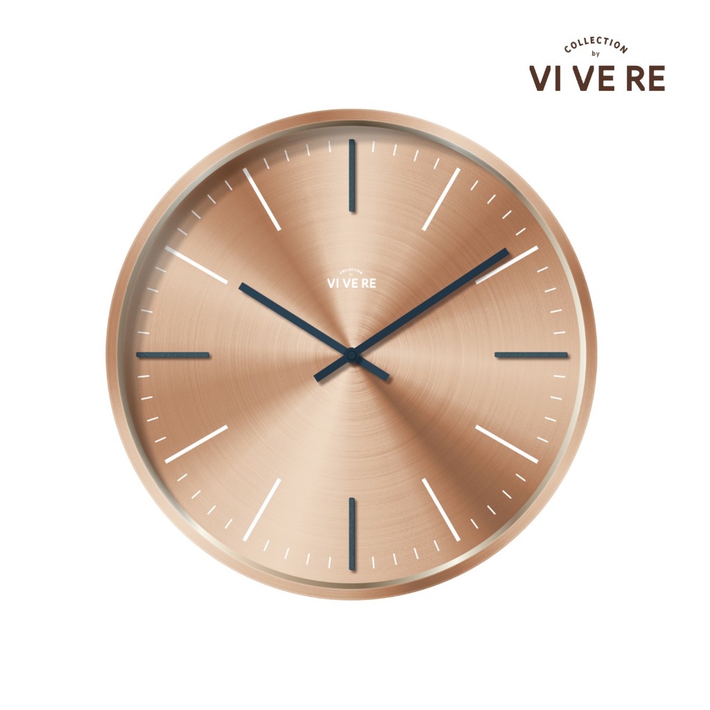 VIVERE Jam Dinding Yumi Gold