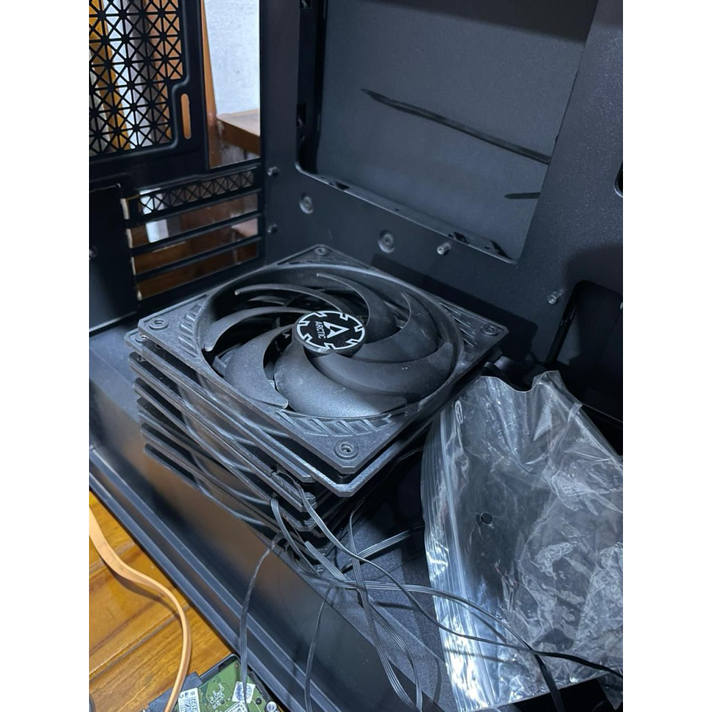 fan arctic p12 slim 6 pcs