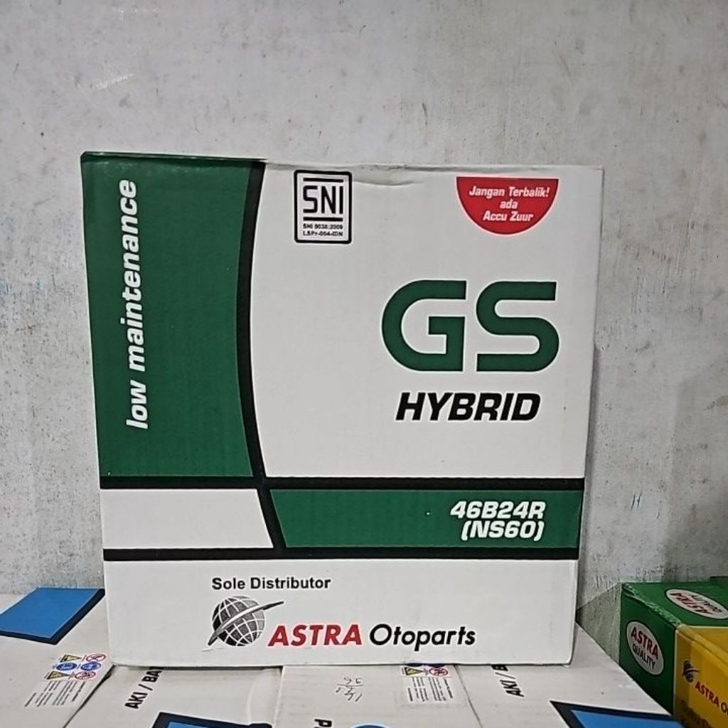 aki mobil gs hybrid ns60 45 amper avanza xenia rush terios