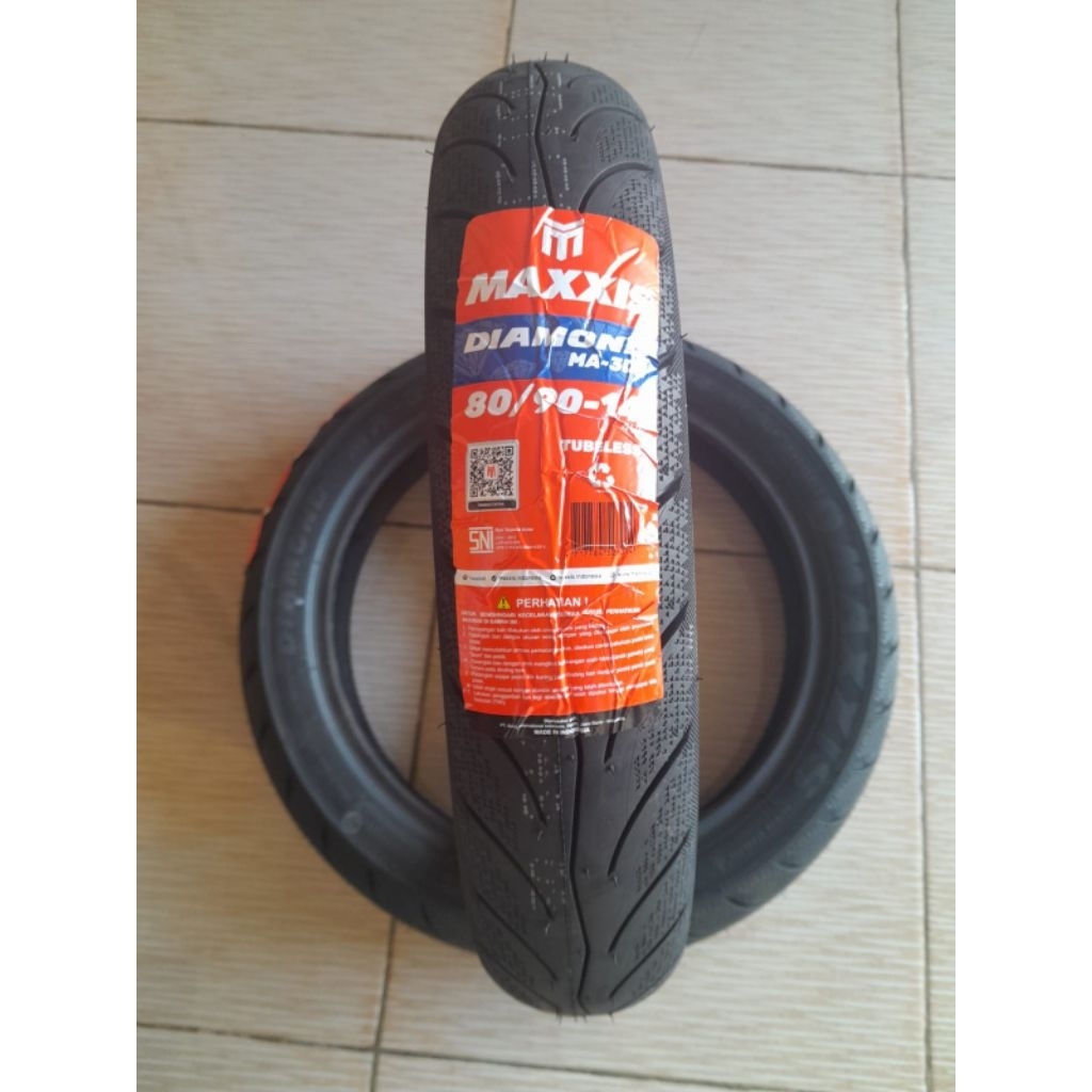 Ban Tubeless Maxxis Diamond 80/90