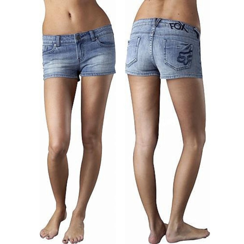 Fox Hotpant Denim Celana Shorts Pendek Wanita Celana Jeans Pendek