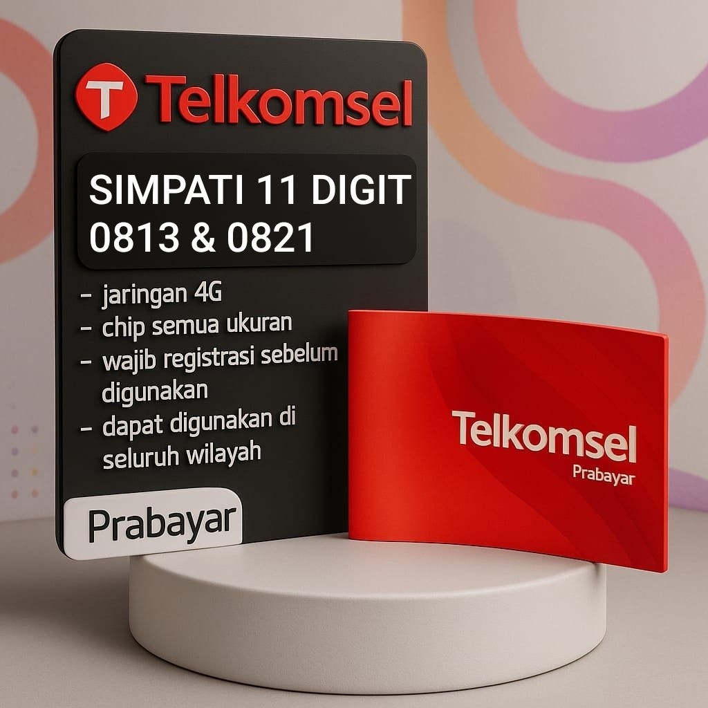 Perdana Telkomsel Kuota 3GB Nasional 11 Digit