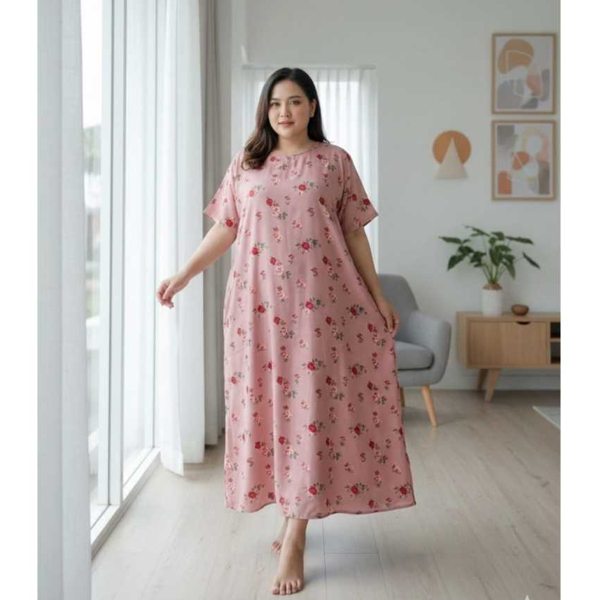 Promo Daster Termurah LD 120 LD 130 JUMBO / Daster Jumbo Poli Katun Terlaris