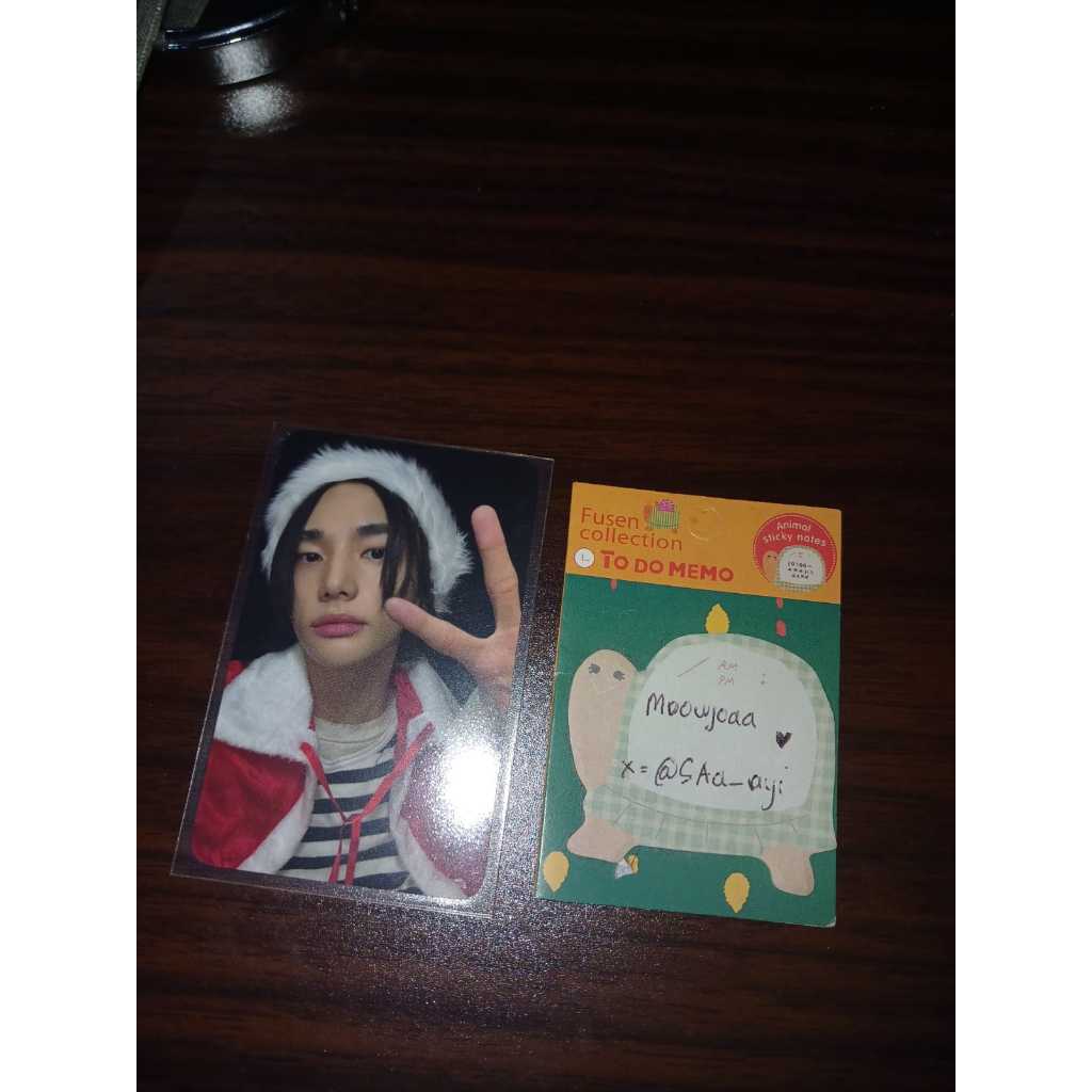 WTS/Sale Jual Photocard Stray Kids Hyunjin HOP Pop Up MD Lucky Draw official