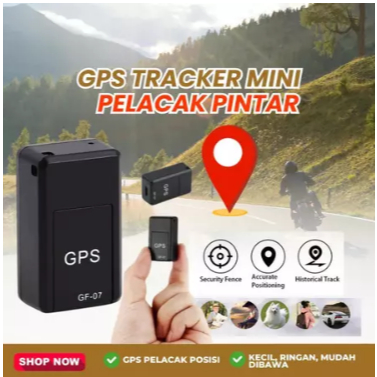 Alat Pelacak Lokasi Mobil Motor GPS GF-07 Tracker Mini Ukuran Kecil dan Ringan Mudah Dibawa