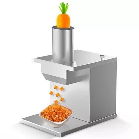 Pemotong Isian Alat Pemotong Kentang Wortel Dadu Mesin Pemotong Sayuran Mesin Potong Dadu