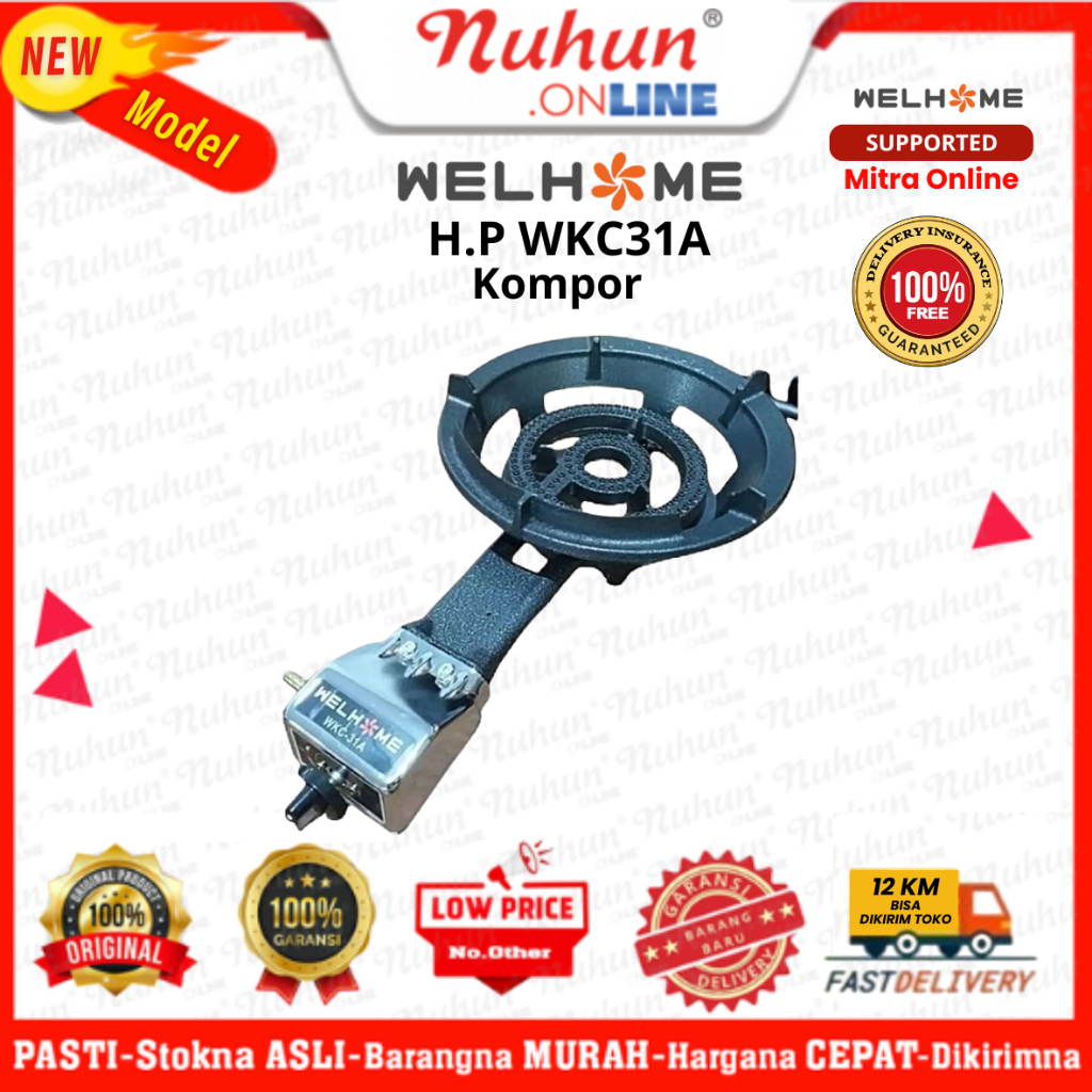 Welhome Kompor Gas Komersial H.P WKC31A