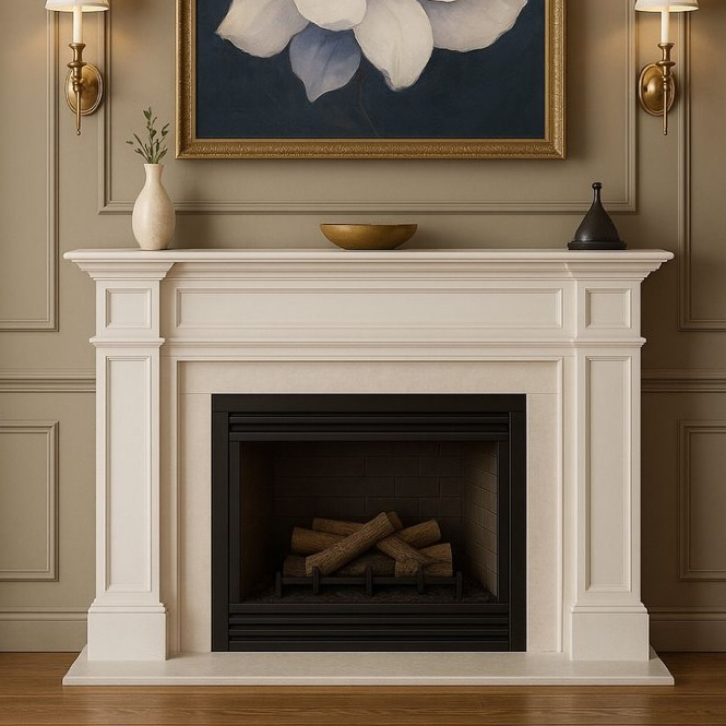 Meja Perapian Hias/Aurora Decorative Fireplace/fireplace decor
