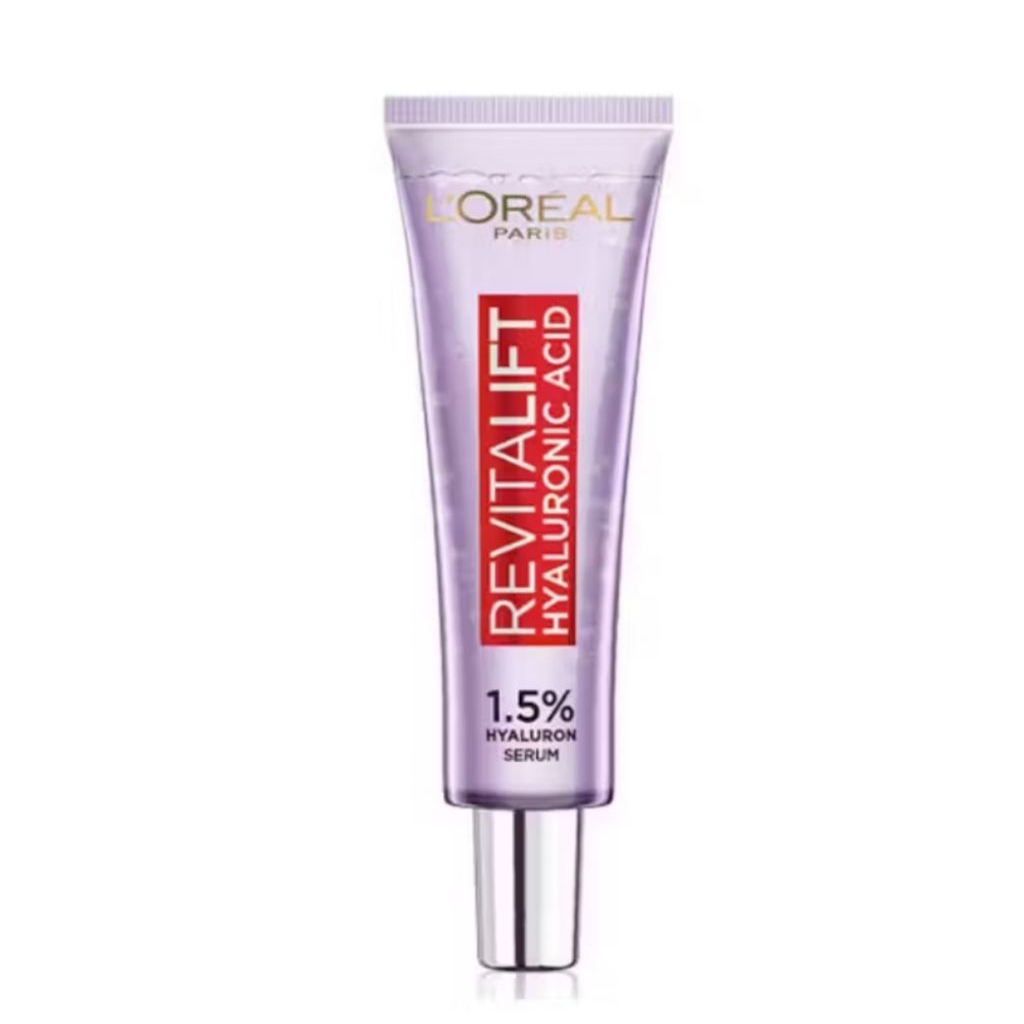 Loreal Paris Revitalift Hyaluronic Acid Serum 7.5ml - Melembabkan, Menyamarkan Garis Halus, Kulit Ta