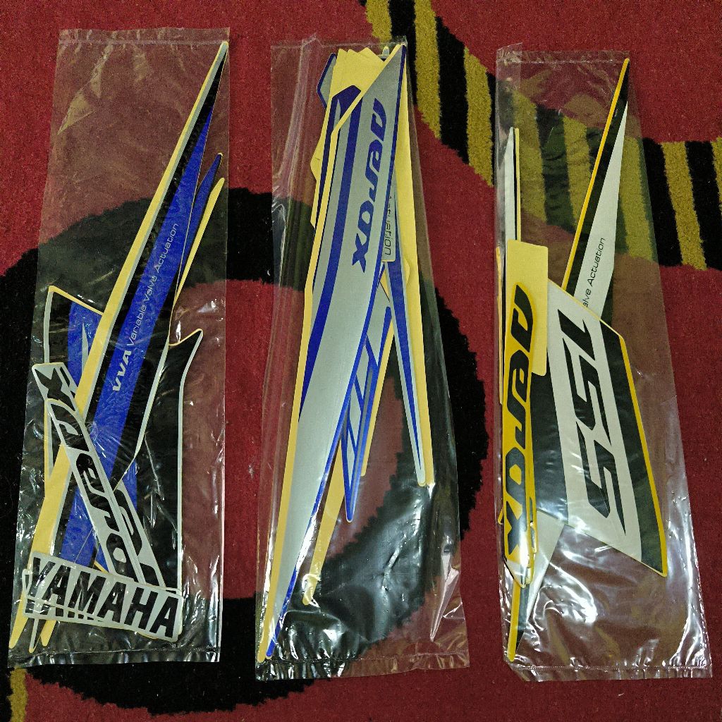Striping/Lis Body Yamaha Aerox R 2018 – Stiker Body Aerox R 1 Set Lengkap