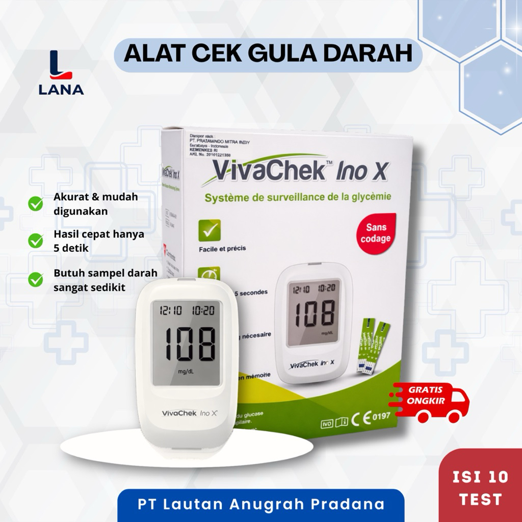 VIVACHEK INO X Blood Glucose Monitoring System