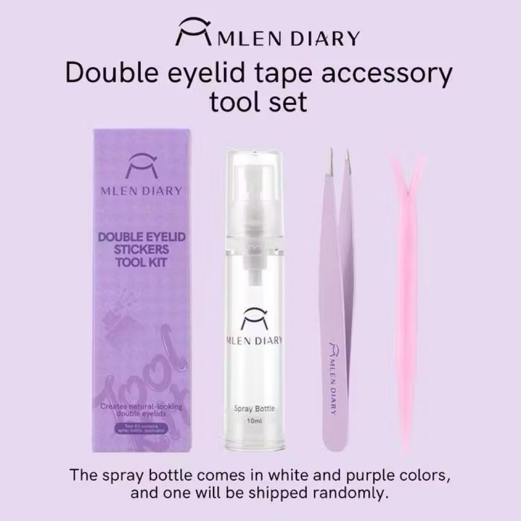 Mlen Diary Double Eyelid Stickers Tool Kit
