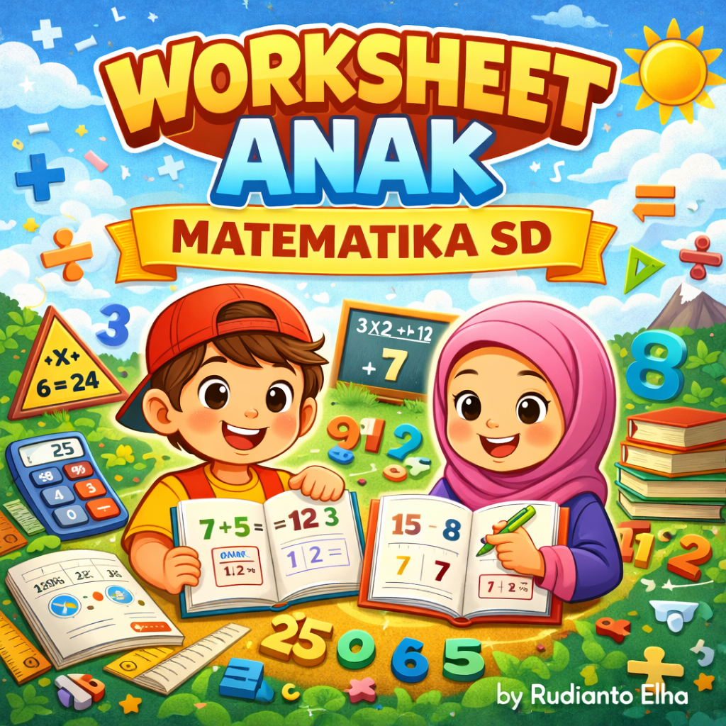 Worksheet Anak Matematika SD — Bikin Anak Jago Hitung Tanpa Drama