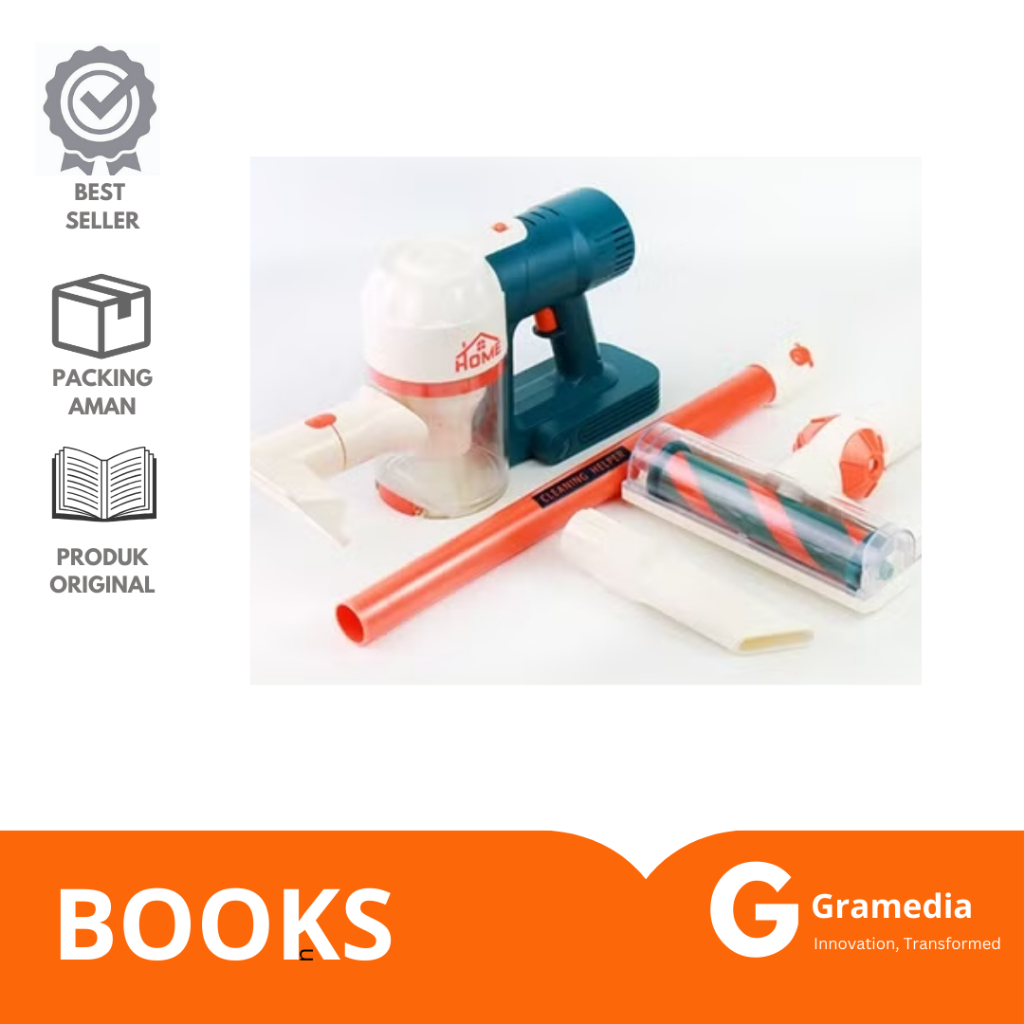 Gramedia Lampung-Kukiko Vacuum Cleaner Toy Set 525-21A