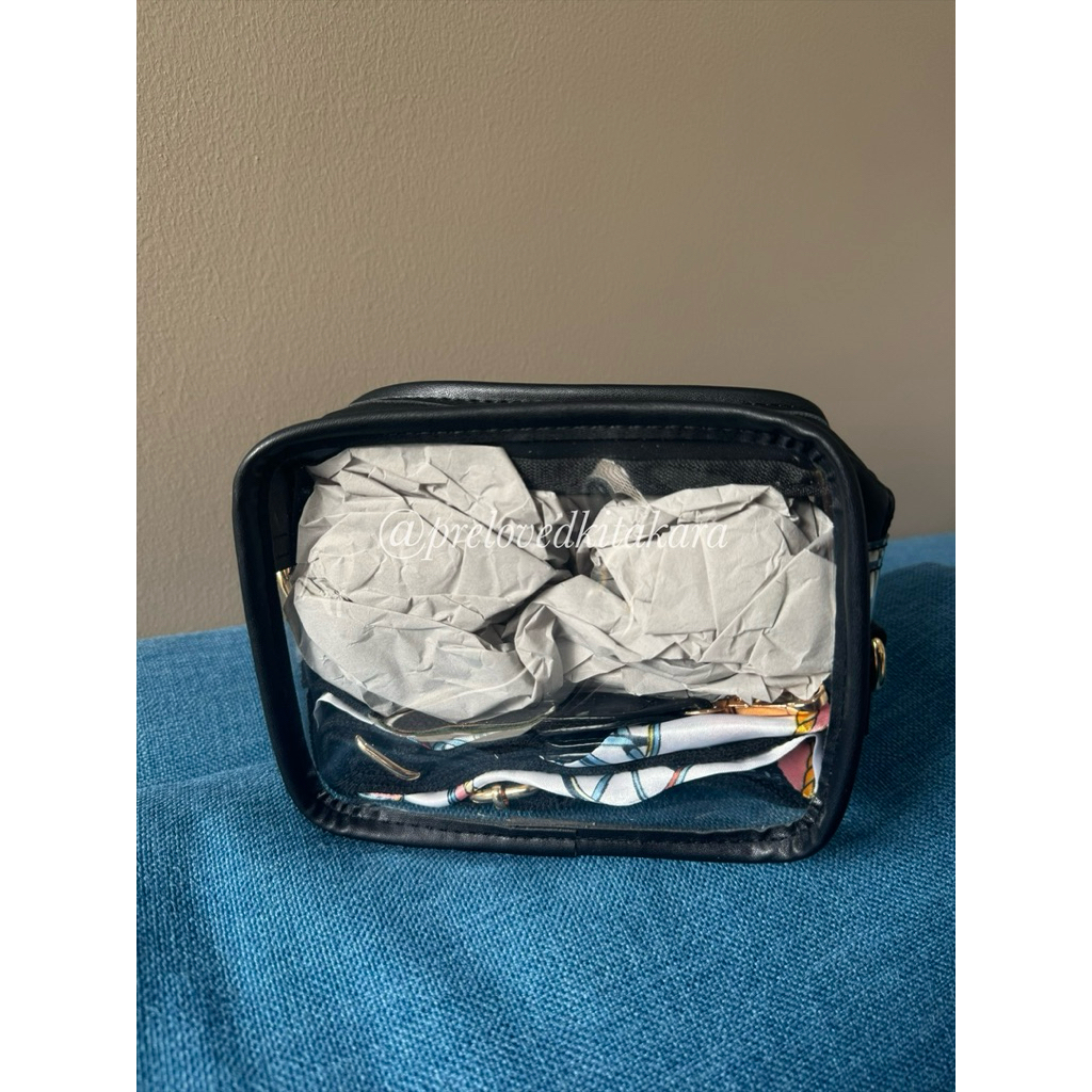 PVC transparant bag untuk konser - Black