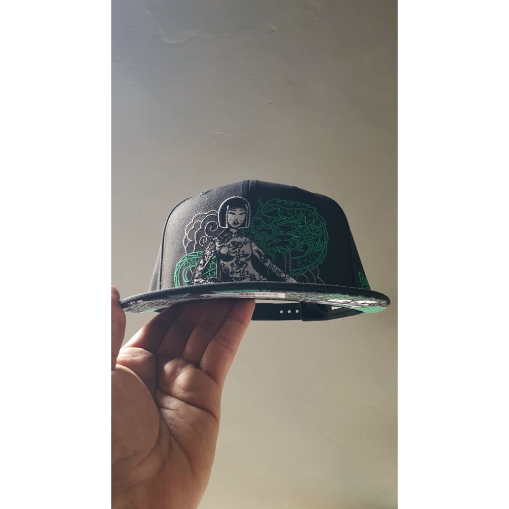 TOPI NEW ERA 9FIFTY x TKDK SMOKE SHAW SNAPBACK HAT