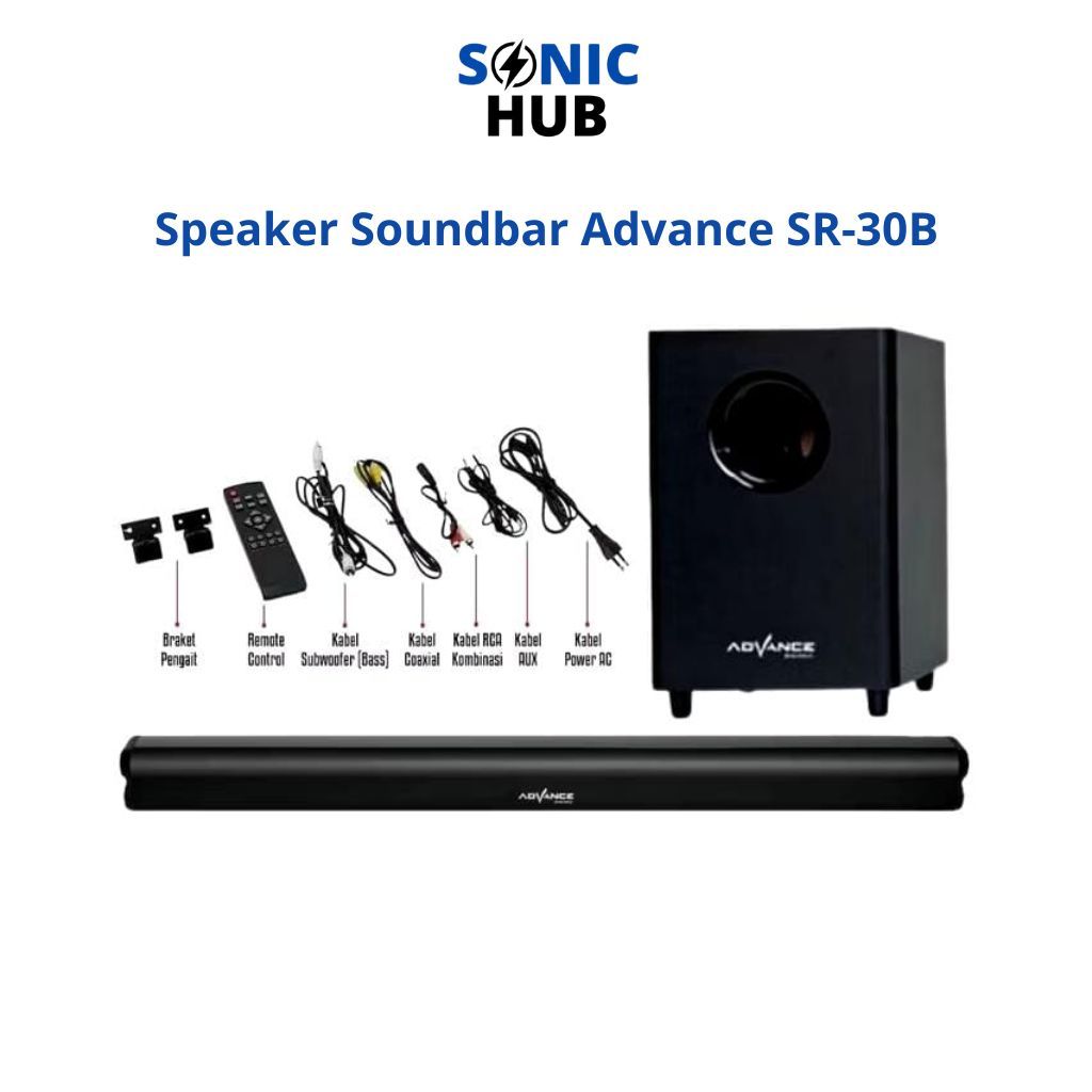 Speaker Soundbar Advance SR-30B