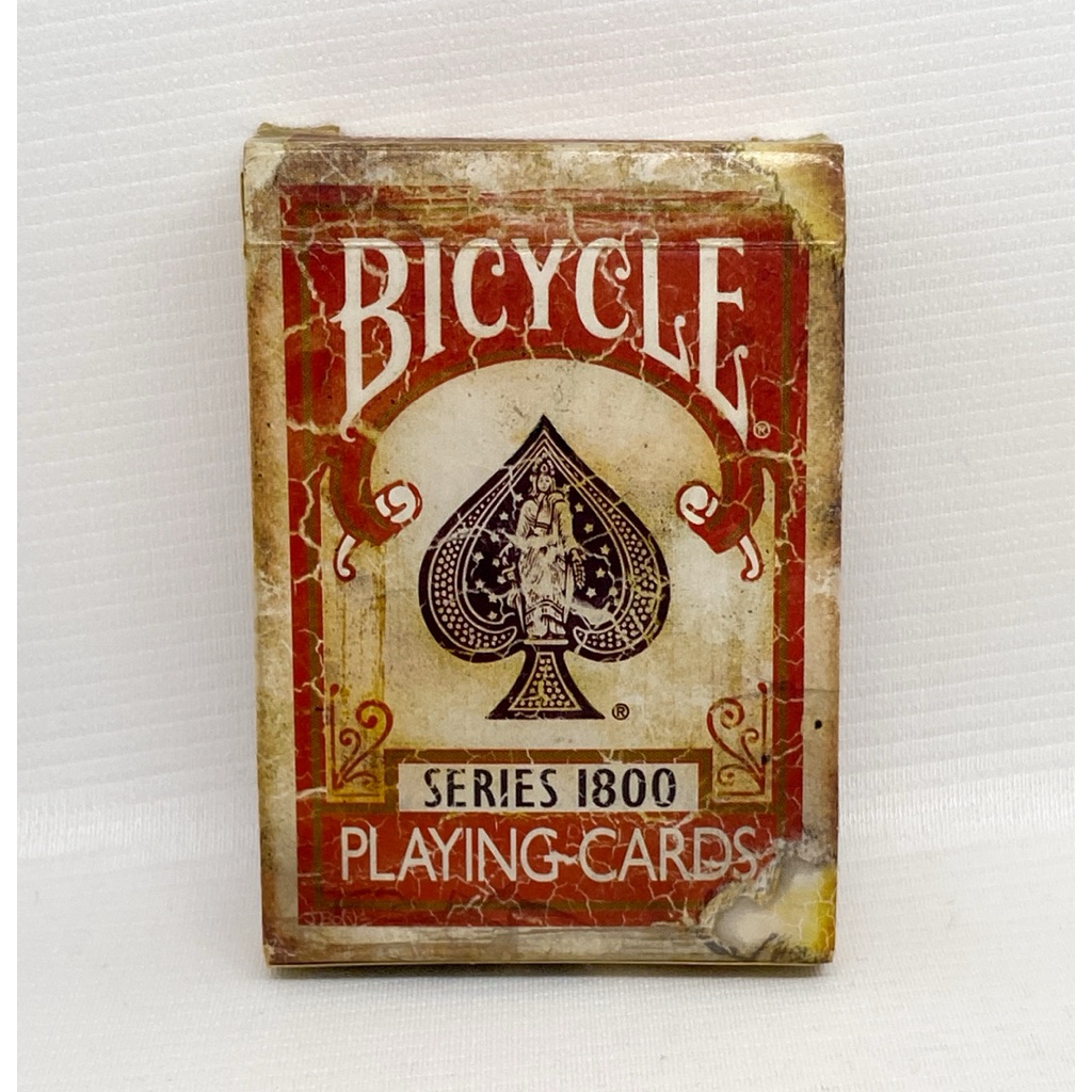 Bicycle 1800 Red Vintage Series Playing Cards - Kartu Remi Import